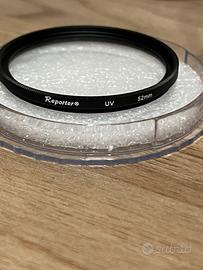 Filtro UV per obiettivo