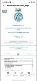 SIMULATORE NAVALE SCUOLA NAUTICO SHIPSIM