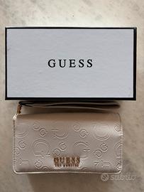 Portafoglio Guess Beige