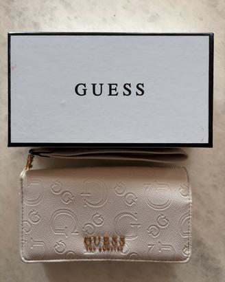Portafoglio Guess Beige