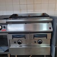 Acquagrill a gas bistecchiera MODULAR EM70/80 GRA