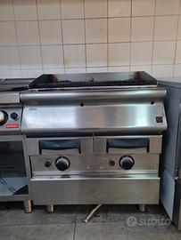 Acquagrill a gas bistecchiera MODULAR EM70/80 GRA