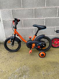 Bicicletta con rotelle dechatlon