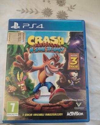 Crash bandicoot n-sane Trilogy PS4 ITA