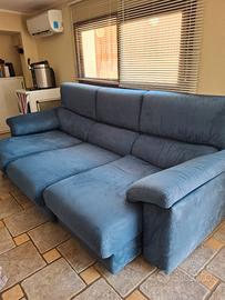 DIVANO POLTRONESOFÀ 3 POSTI AMPI RELAX