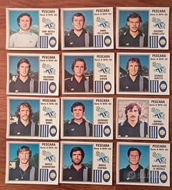lotto di 12 figurine Panini Pescara 1979/80