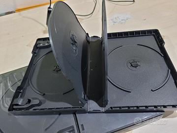 box porta cd dvd da 6 posti