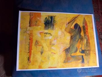 Opera D'arte Vincenzo fiorito cm 140 x 100 -