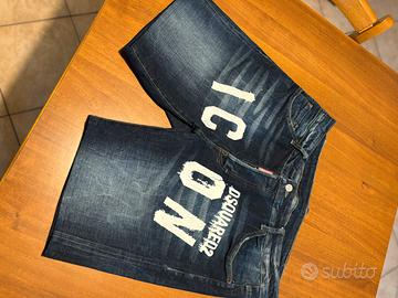 Jeans corto dsquared2