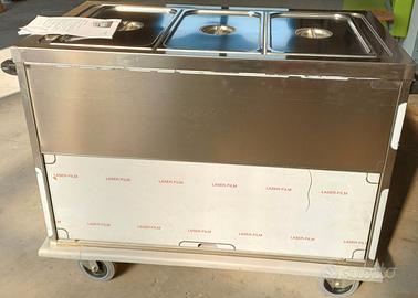 carrello scalda vivande