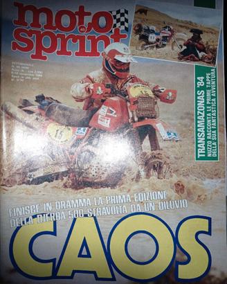 Rivista MOTOSPRINT numero 45 del 1984