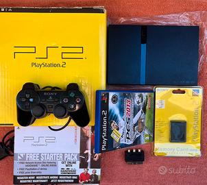 Console PlayStation 2 conpleta di scatola e co.