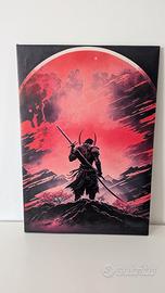 Stampa su tela Samurai 