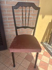 4 sedie di antiquariato