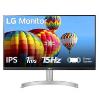 Monitor 24" LG FHD con audio integrato LED bianco