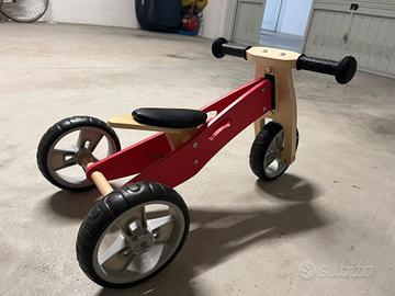 Triciclo bicicletta a spinta