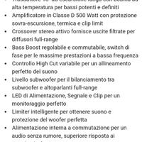 subwoofer 18 pollici attivi 