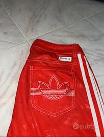 Pantaloni Adidas x Fiorucci  Rossi taglia S