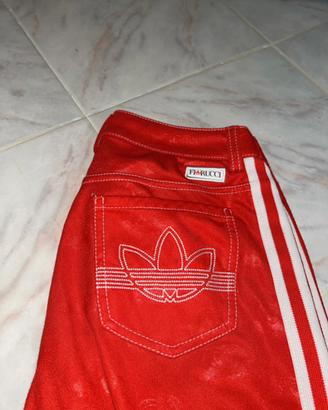 Pantaloni Adidas x Fiorucci  Rossi taglia S