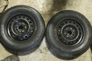 Cerchi + gomme per fiat uno/punto/tipo/fiorino