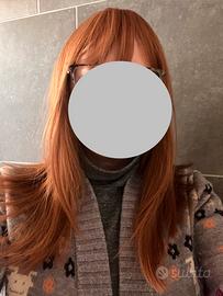 Parrucca termoresistente ramata