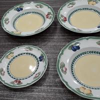 4 piatti villeroy &boch 