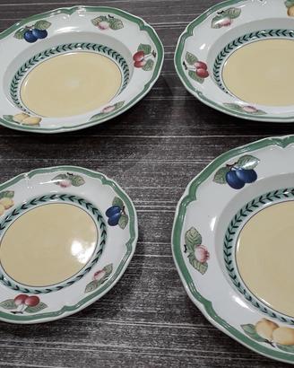4 piatti villeroy &boch 