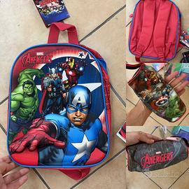 Zaino e astuccio Avengers della Marvel