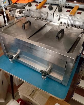 FRIGGITRICE PROFESSIONALE 10+10L CANDOR
