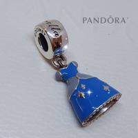 Pandora Disney Charm 791578ENMX Abito Cenerentola