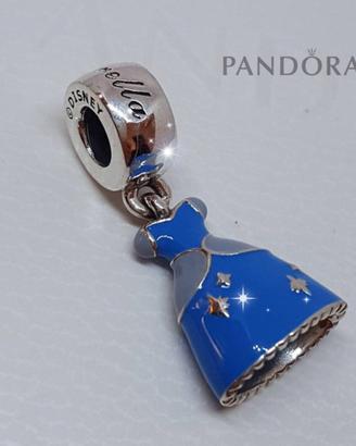 Pandora Disney Charm 791578ENMX Abito Cenerentola