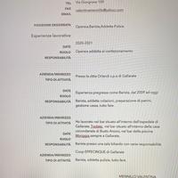 Operaia / barista no weekand