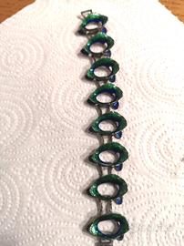bracciale argento 925 anni 80