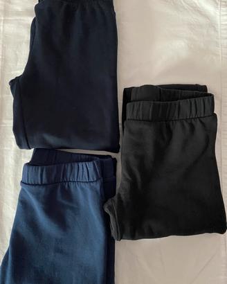 Set leggings felpati invernali tezenis 10-11 anni