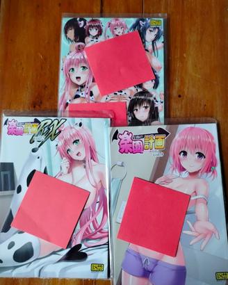 Lotto 3 Manga Hentai To Love-Ru Doujinshi
