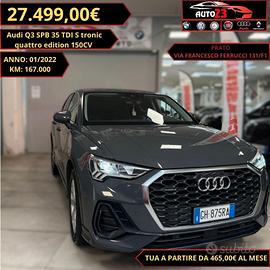 Audi Q3 SPB 35 TDI S tronic quattro edition 150CV