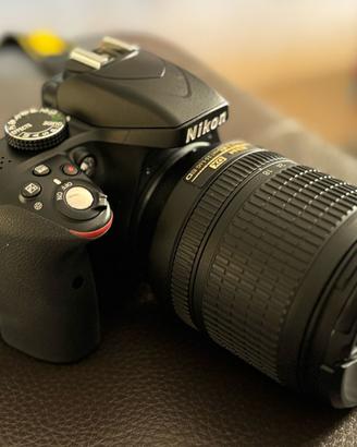 Nikon D3300 + obiettivo Nikon 18/105