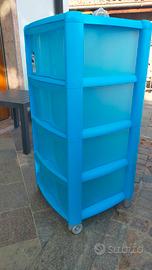 cassettiera in plastica 