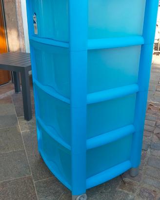 cassettiera in plastica 