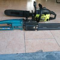 2 motoseghe  PAULAN  / Makita  usati