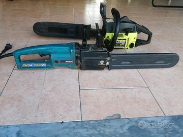 2 motoseghe  PAULAN  / Makita  usati