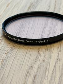 Filtro fotografico 58mm - MC Skylight 1B