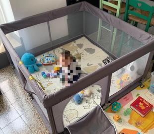 box bambini con materassino 120x120