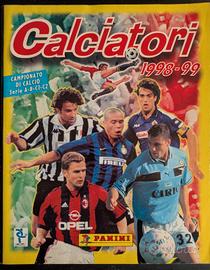 ALBUM FIGURINE PANINI . CALCIATORI 1998-1999