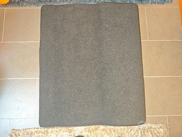 Tappetino rigido bagagliaio auto grigio nido d'ape