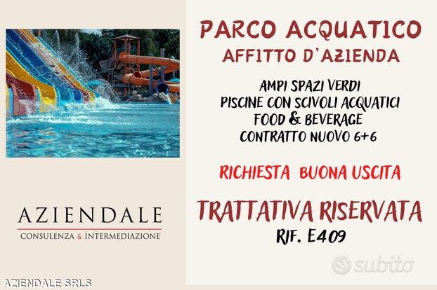 Aziendale - parco acquatico in gestione