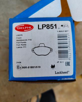 PASTIGLIE FRENI FIAT SEICENTO 