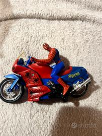 Spider-Man moto giocattolo vintage anni ’90/2000