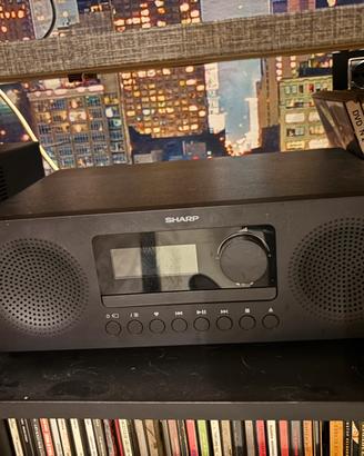Sharp Tokyo Hi-Fi Bluetooth DAB+ CD USB Scatola