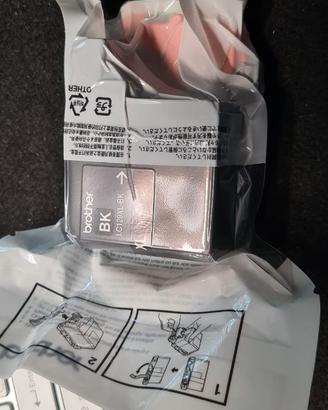 Cartuccia ink-jet BROTHER BK LC129XL-BK sigillata